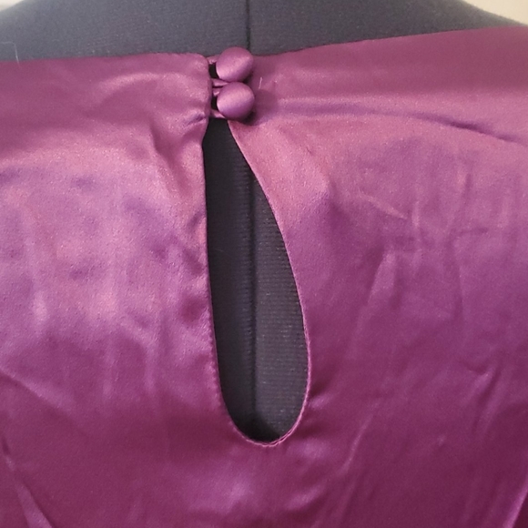 Purple Banana Republic Silk Dress - Picture 2 of 8